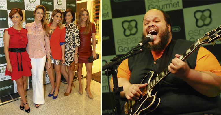 Beldades participam de evento com show embalado por Ed Motta