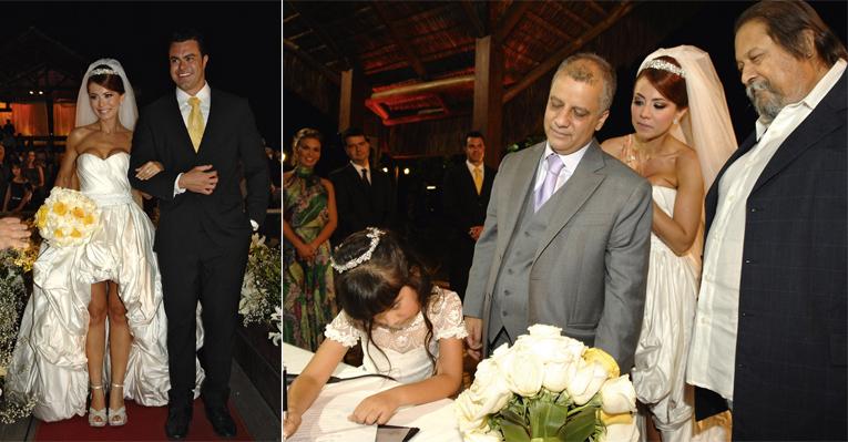 Simone Soares e Mário Meirelles se casam no Rio de Janeiro