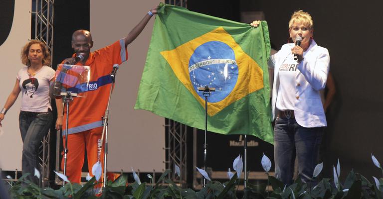 O engajamento de Xuxa em defesa dos direitos do Rio