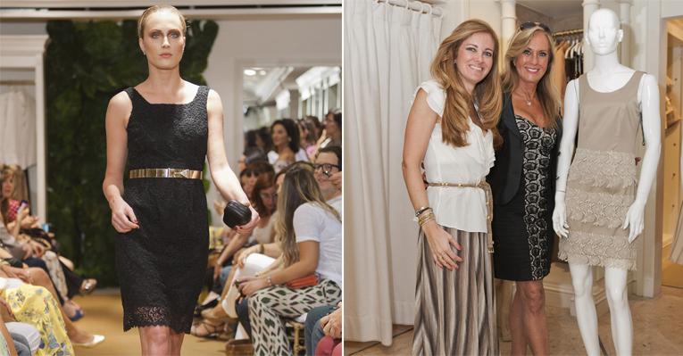Top Eliza Joenck desfila de coleção alto verão 2012, em São Paulo