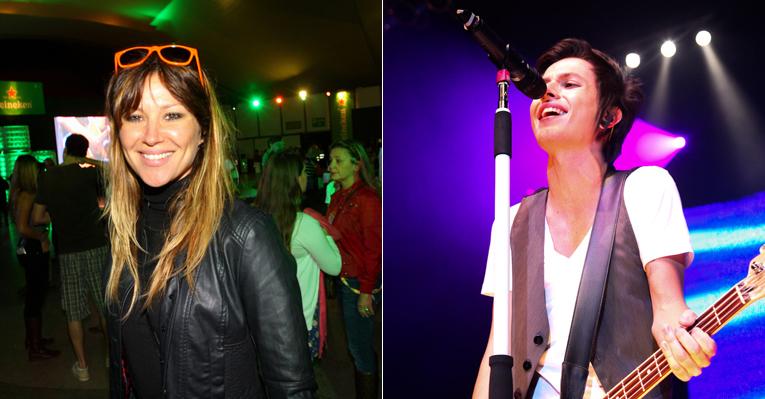 Após ‘ficada’ em festival de música, Ellen Jabour e Pe Lanza voltam a se encontrar