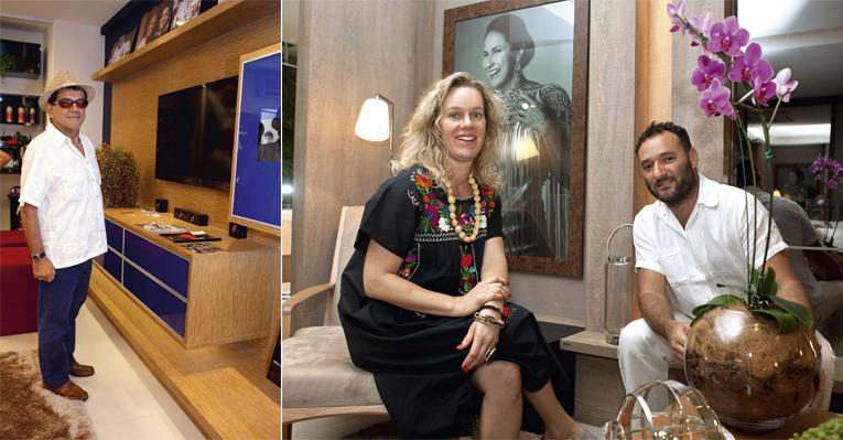 Cris e Marcelo Rosenbaum conferem Casa Cor Pará