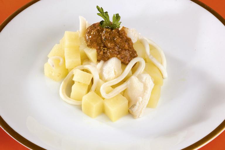 Cozinha Gourmet: Salada de bacalhau e batata