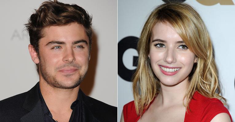 Zac Efron estaria namorando Emma Roberts