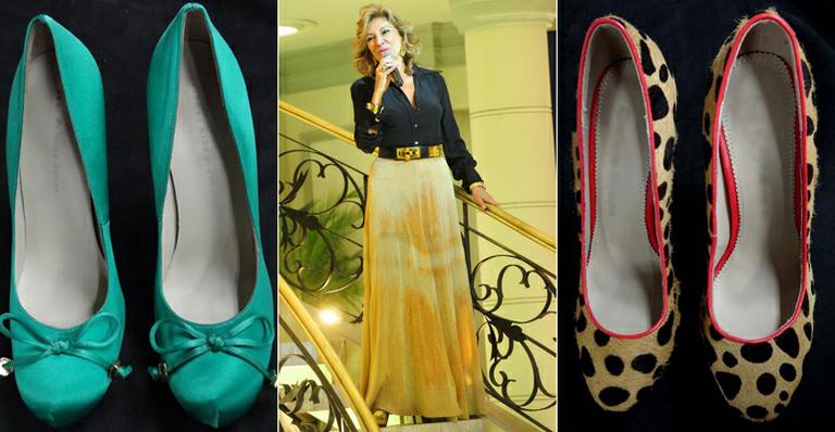 Os belos e luxuosos sapatos de Maruschka, personagem de Marília Pêra em ‘Aquele Beijo’