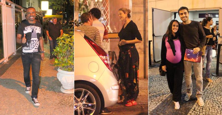 Famosos escolhem o bairro do Leblon para curtir a noite de sábado