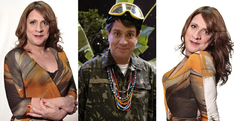 Veja como Luis Salém se transforma em Ana Girafa da novela ‘Aquele Beijo’