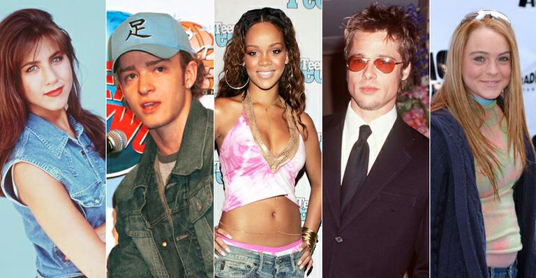 Metamorfose: veja como as celebridades mudaram com o passar dos anos