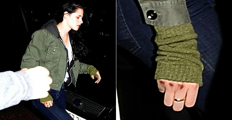 Kristen Stewart machuca a mão durante filmagem de ‘A Branca de Neve e o Caçador’