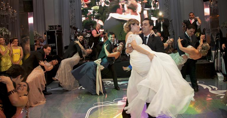 A felicidade de Ratinho ao casar seu filho Carlos Massa