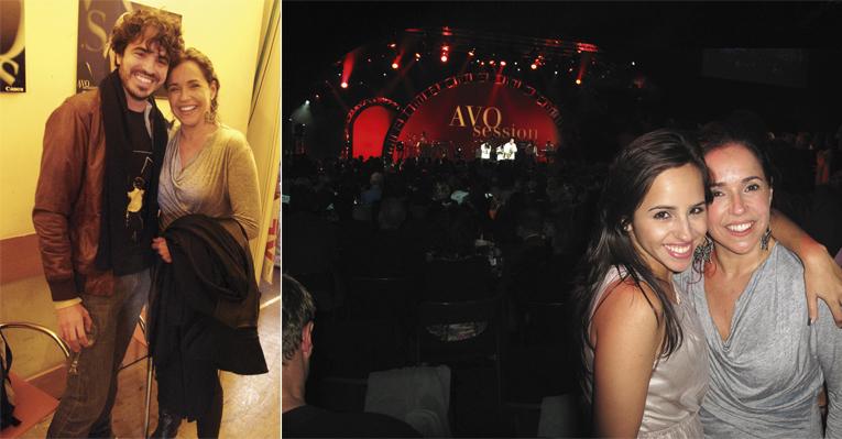 Daniela Mercury curte com a família festival de música na Suíça