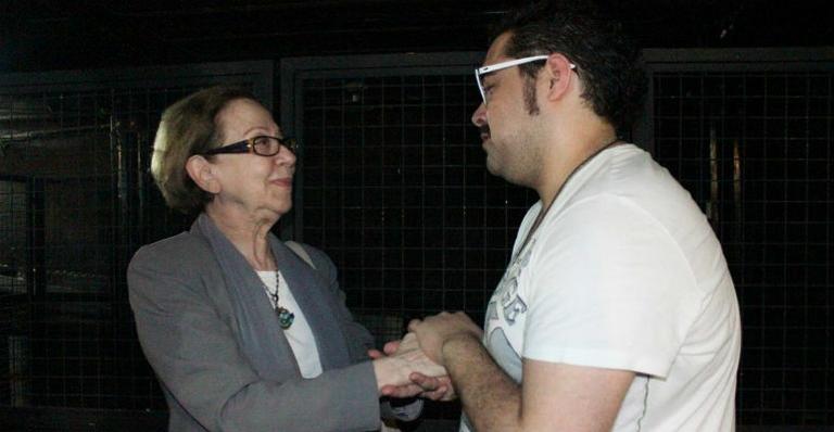 Fernanda Montenegro aplaude Tim Maia de Tiago Abravanel