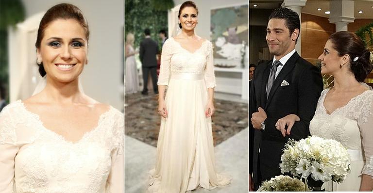 O casamento de Claudia e Rubinho na novela ‘Aquele Beijo’