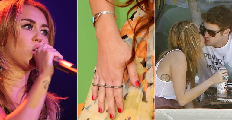 Miley Cyrus decide remover tatuagem