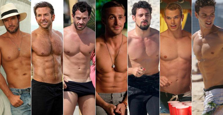 O shape dos famosos do cinema, da TV e dos esportes