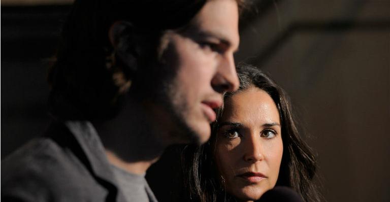 Ashton Kutcher pode ter visitado a casa de Demi Moore após sua internação