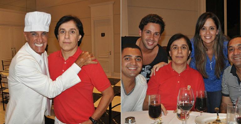 Tom Cavalcante faz jantar de despedida da Record