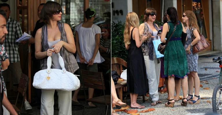 Maria Paula comemora aniversário com amigas no Rio