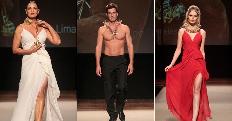 Noite do bem conta com desfile e show de Ney Matogrosso