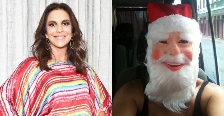 Ivete Sangalo é ‘Mamãe Noel’ em Salvador