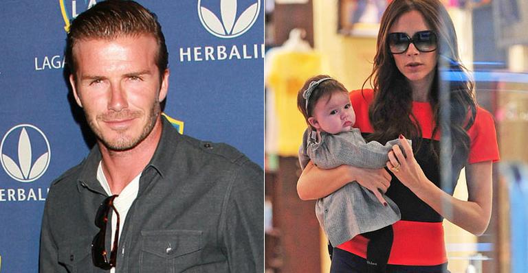 David Beckham: ‘Harper tem tantos vestidinhos’