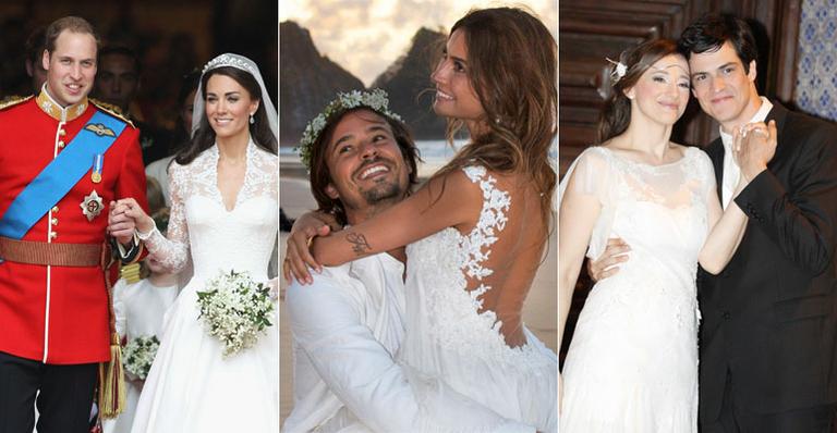 Qual foi o casamento do ano entre os famosos? Vote!