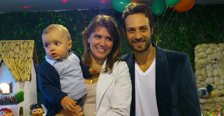 Fernando Pavão celebra primeiro aniversário do filho Gabriel