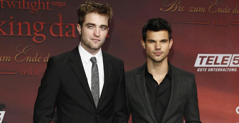 Robert Pattinson e Taylor Lautner discutem durante o ‘The Ellen DeGeneres Show’