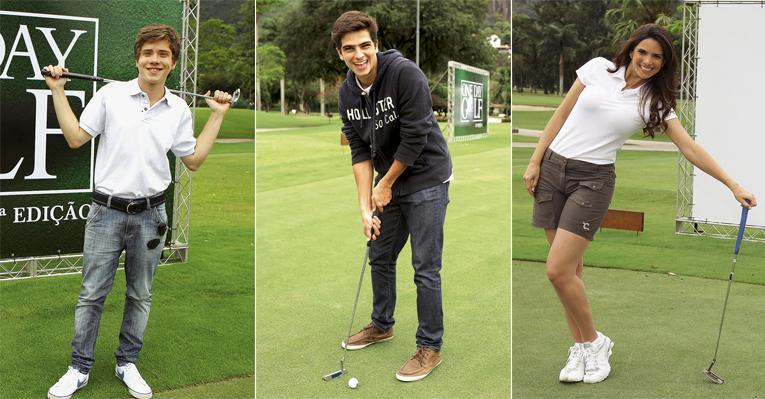 Muita disposição e diversão dos golfistas iniciantes em disputa acirrada no putter
