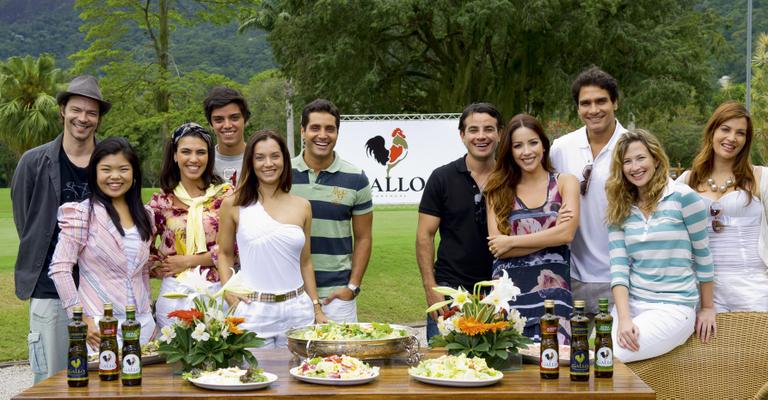 Pausa na partida para repor as energias durante o One Day Golf
