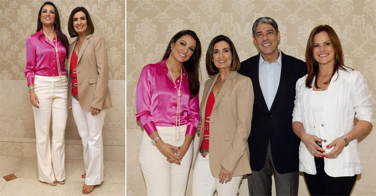 Patrícia Poeta e Fátima Bernardes: novos rumos