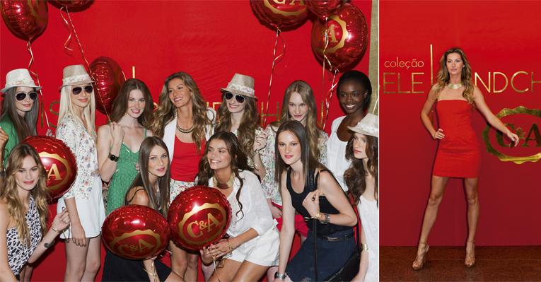 Furacão Gisele Bündchen passa por São Paulo para desfilar sua terceira coleção