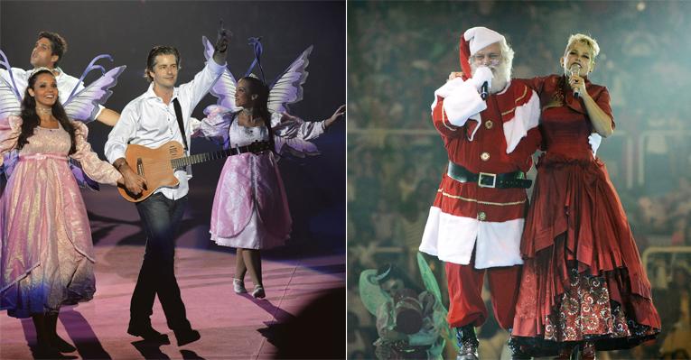 Natal mágico de Xuxa com Papai Noel, Victor e Leo