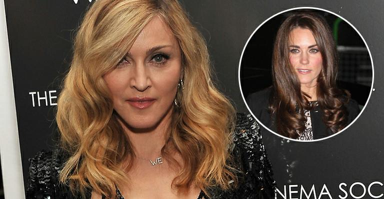 Madonna se declara fã de Kate Middleton