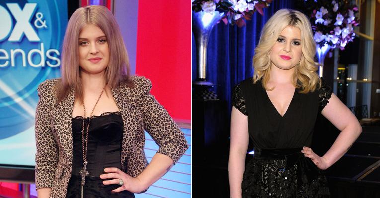 Kelly Osbourne muda radicalmente a cor do cabelo; veja!