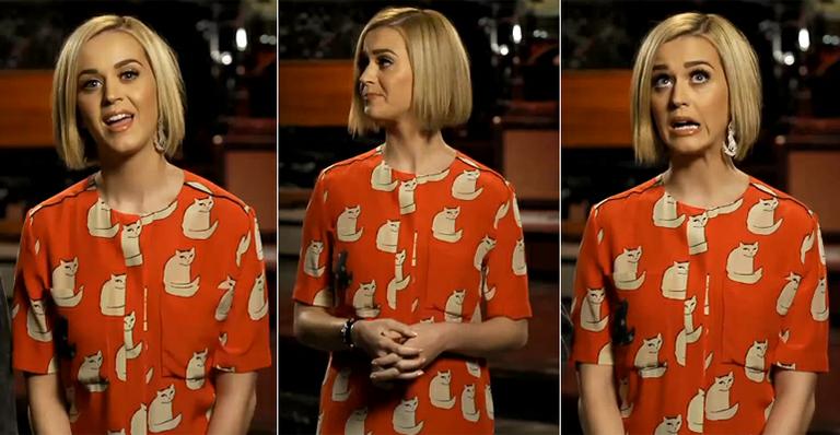 Katy Perry muda o visual de novo e abandona mechas rosas