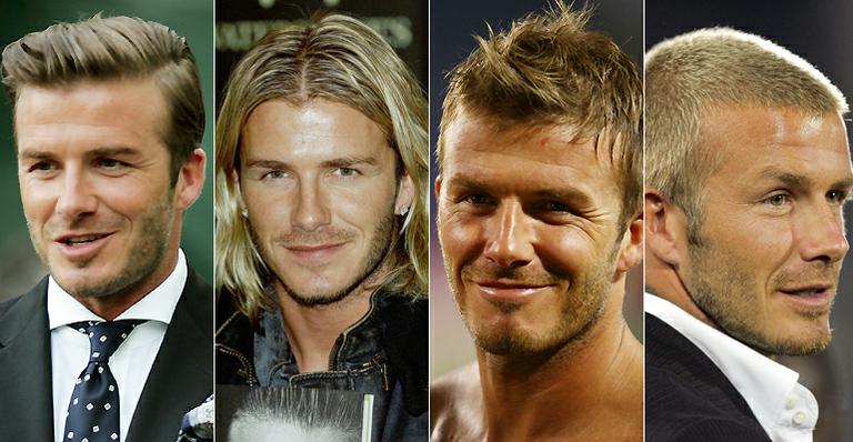 Os cortes de cabelo de David Beckham nos últimos 10 anos