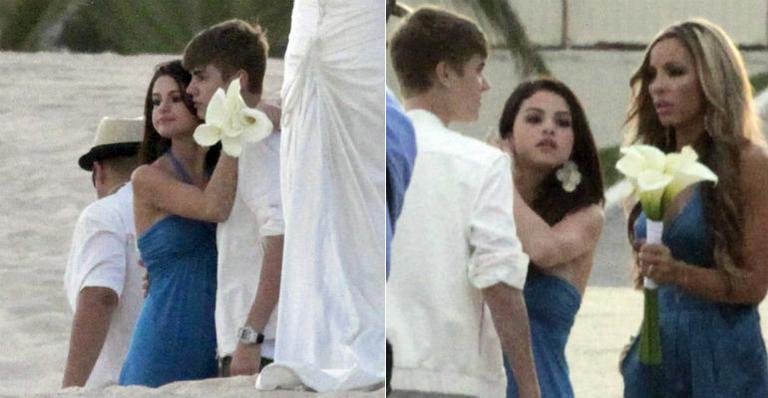 Selena Gomez e Justin Bieber vão juntos a casamento