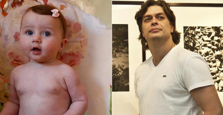 Ella Felipa, filha de Fábio Assunção, completa 7 meses