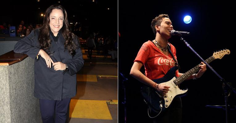 Maria Gadú recebe Ana Carolina em show no Rio de Janeiro