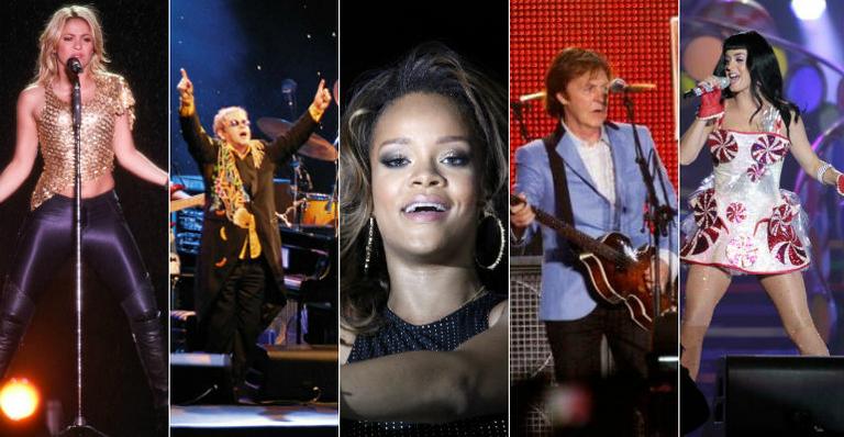 Os shows internacionais no Brasil em 2011