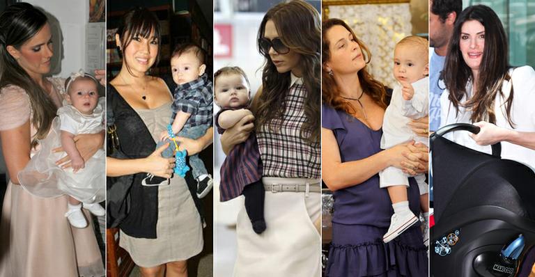 Veja fotos das famosas que tiveram filhos em 2011 e escolha sua preferida
