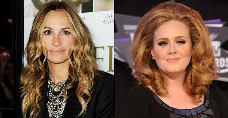 Julia Roberts elogia Adele: ‘Ela tem o dom de fazer as pessoas se emocionarem’