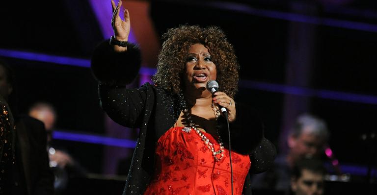 Aretha Franklin faz show na Big Apple