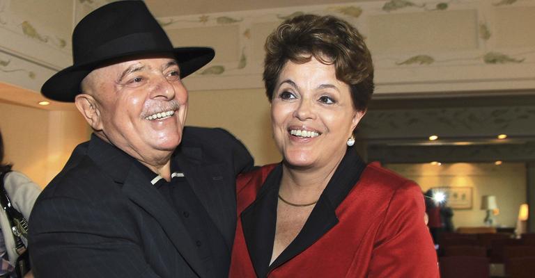 Dilma Rousseff visita Lula em São Paulo