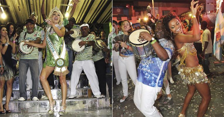 Antonia Fontenelle assume o posto de rainha de bateria no Rio
