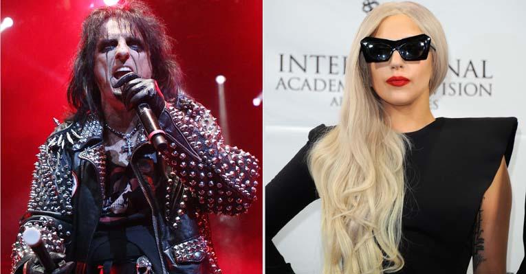 Alice Cooper cogita dar Bíblia para Lady Gaga no Natal