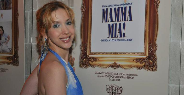 Kiara Sasso festeja o sucesso do musical ‘Mamma Mia’