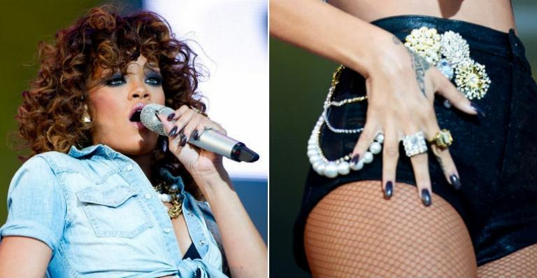 Rihanna é exigente quando os assuntos são os esmaltes