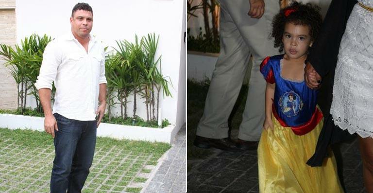 Ronaldo comemora aniversário da filha Maria Sophia, em São Paulo